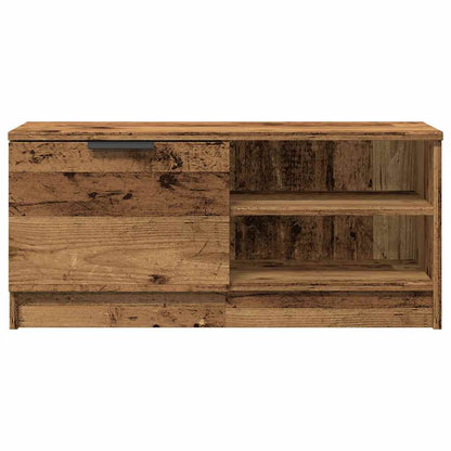 Mobili Porta TV 2 pz Legno Vecchio 80x35x36,5 cm in Truciolato - homemem39