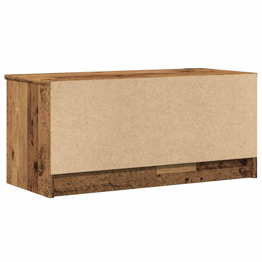 Mobili Porta TV 2 pz Legno Vecchio 80x35x36,5 cm in Truciolato - homemem39