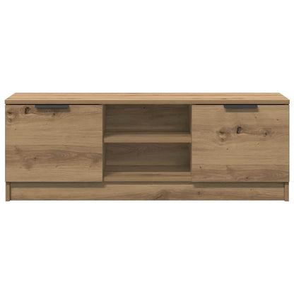 Mobile TV Marrone Artigianale 102x35x36,5 cm Legno Multistrato