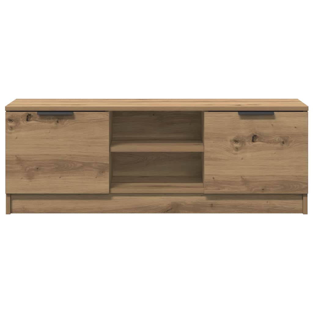 Mobile TV Marrone Artigianale 102x35x36,5 cm legno multistrato