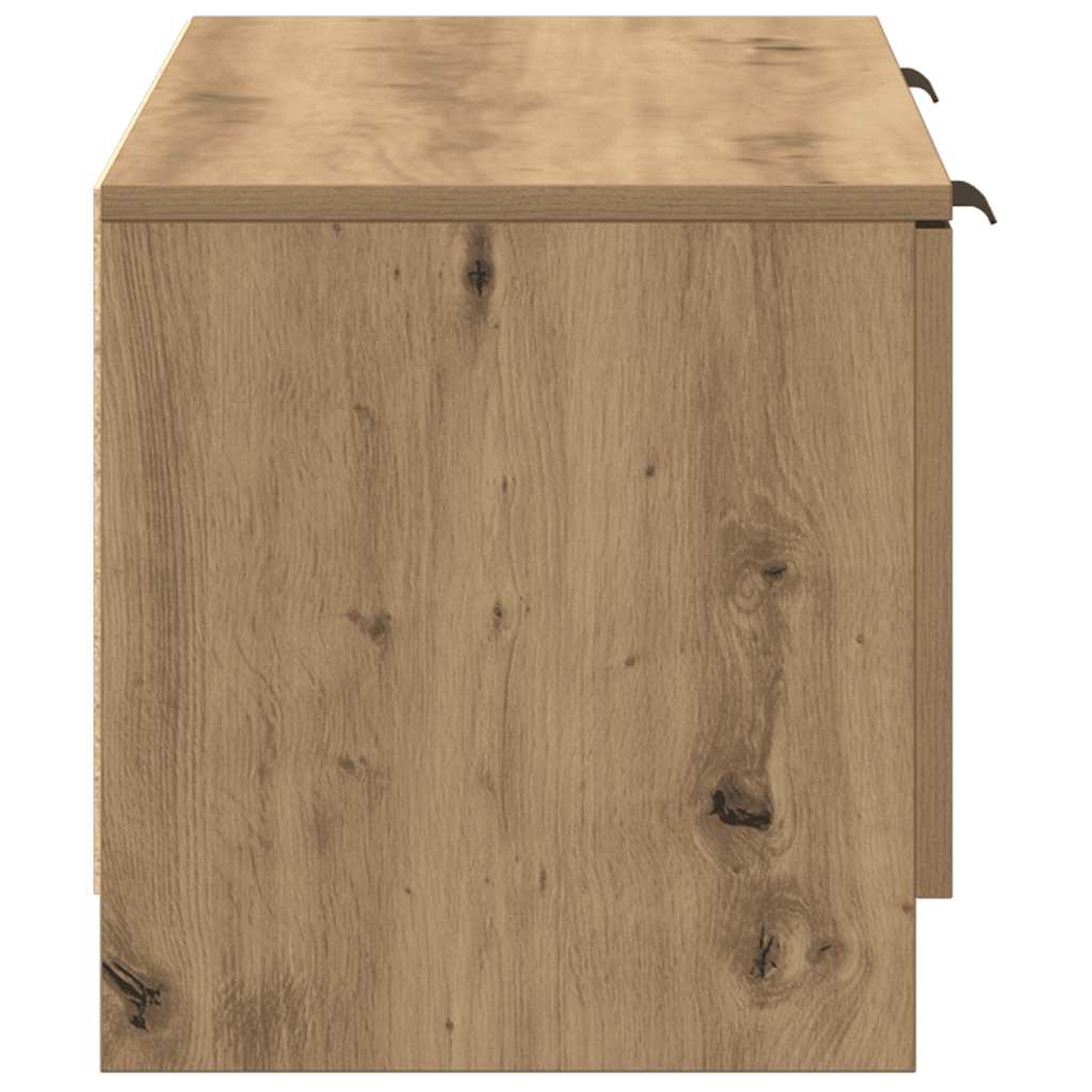 Mobile TV Marrone Artigianale 102x35x36,5 cm legno multistrato