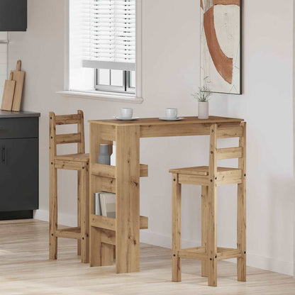 Bancone da Muro Rovere Artigianale Legno Multistrato | homemem39