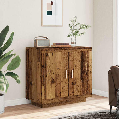 Credenza Legno Antico 80x40x75 cm in Legno Multistrato - homemem39
