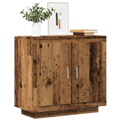 Credenza Legno Antico 80x40x75 cm in Legno Multistrato - homemem39