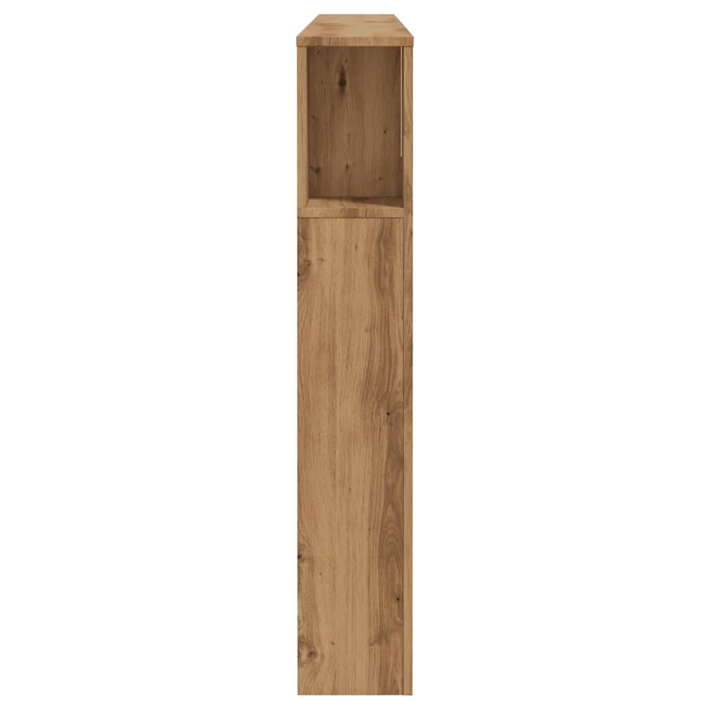 Testiera Contenitore Rovere 180x18,5x102,5 cm Legno Multistrato