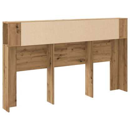 Testiera Contenitore Rovere 180x18,5x102,5 cm Legno Multistrato