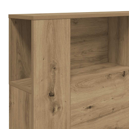 Testiera Contenitore Rovere 180x18,5x102,5 cm Legno Multistrato