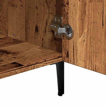 Credenza Legno Antico 90x34x80 cm in Legno Multistrato - homemem39