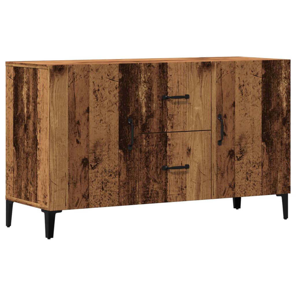 Credenza Legno Antico 100x36x60 cm in Legno Multistrato - homemem39