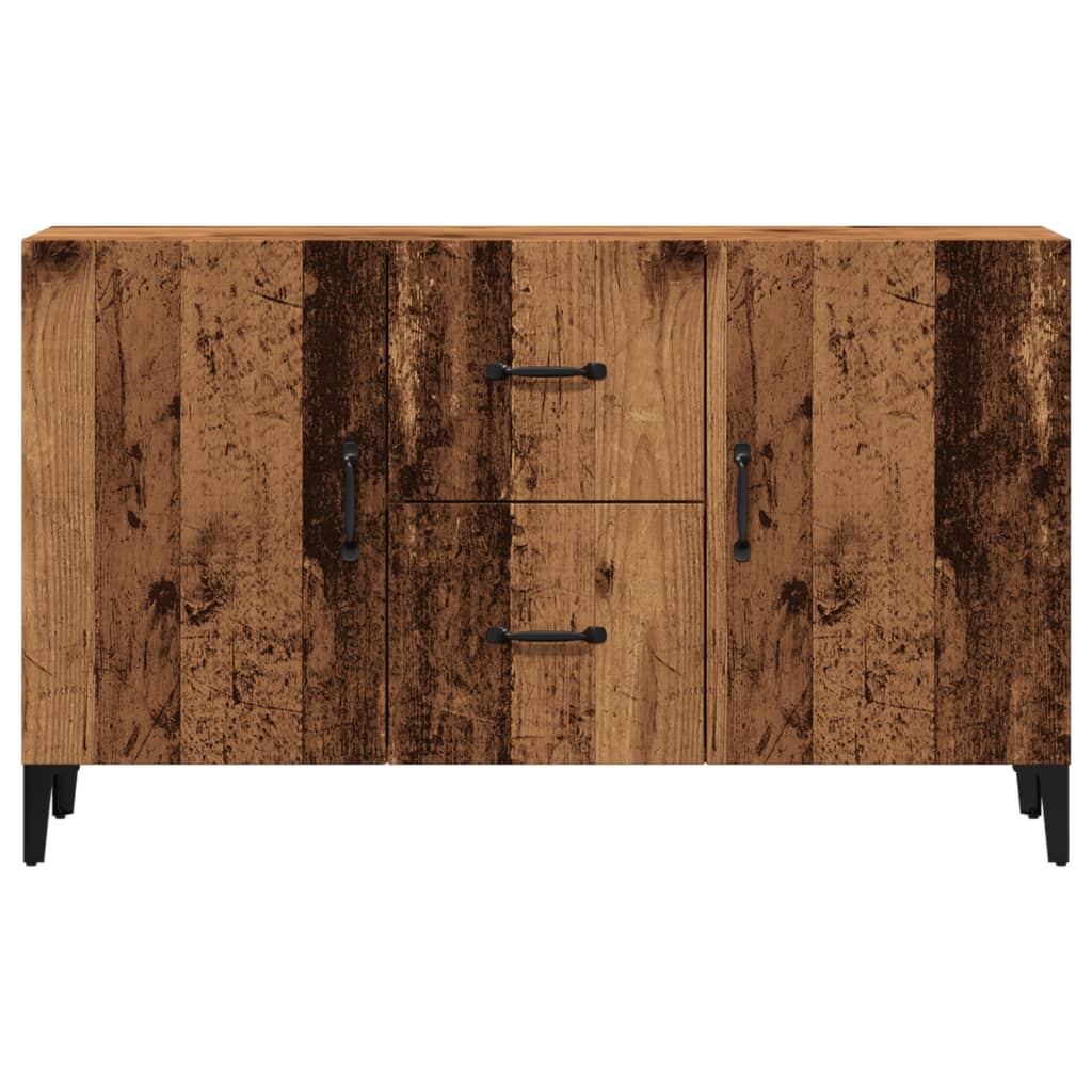 Credenza Legno Antico 100x36x60 cm in Legno Multistrato - homemem39