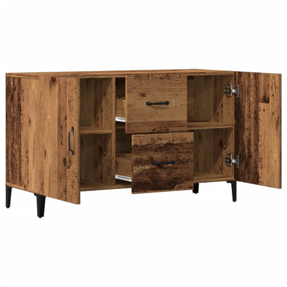 Credenza Legno Antico 100x36x60 cm in Legno Multistrato - homemem39
