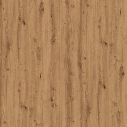 Credenza Rovere Artigianale 100x36x60 cm in Legno Multistrato