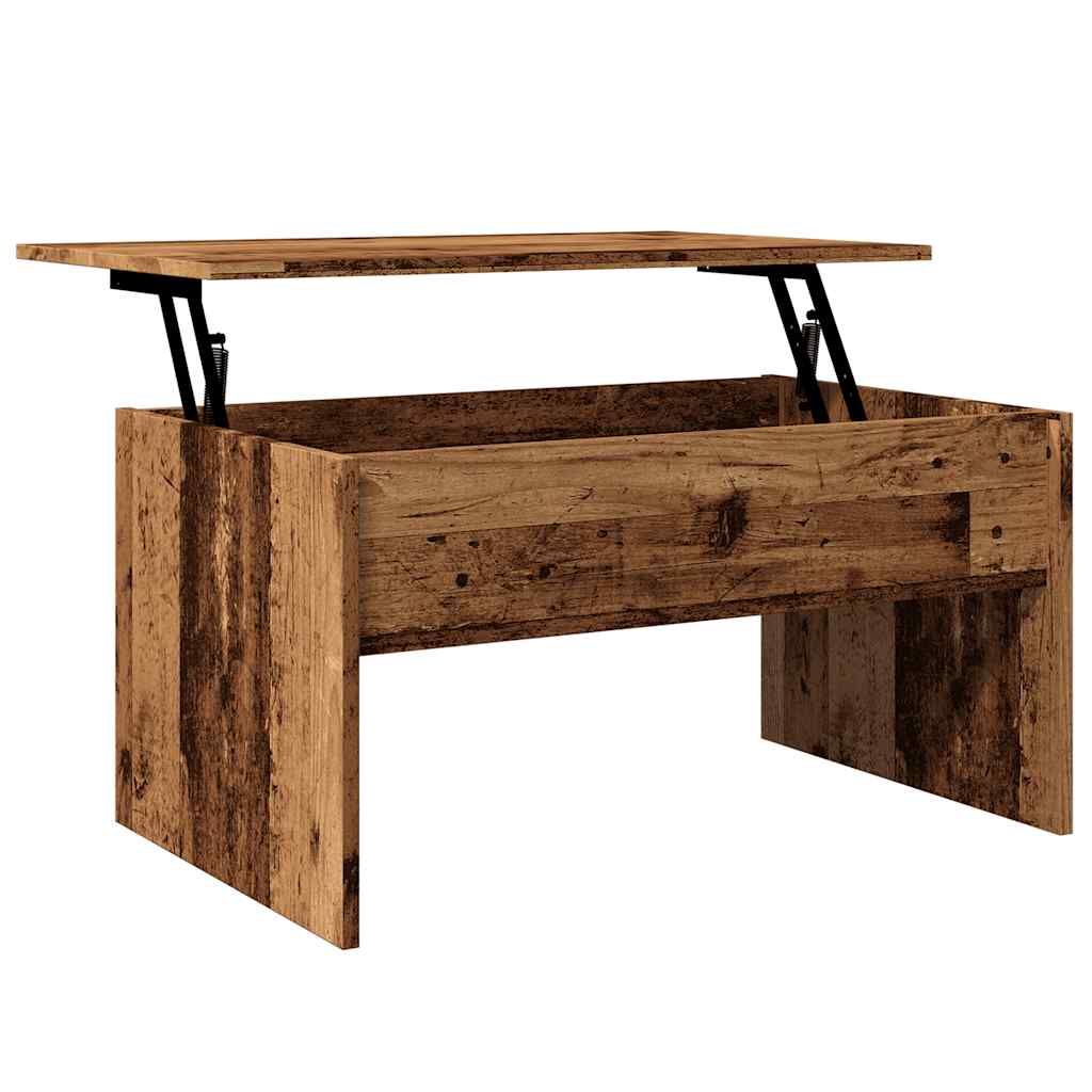 Tavolino da Salotto Rovere Antico 80x50,5x41,5 cm in Truciolato | homemem39