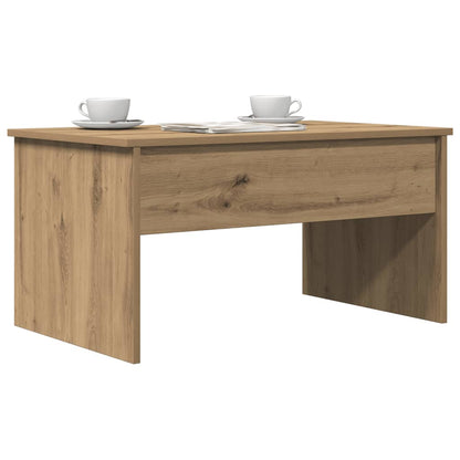 Tavolino Salotto Rovere Artigianale 80x50,5x41,5 cm Truciolato | homemem39