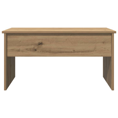 Tavolino Salotto Rovere Artigianale 80x50,5x41,5 cm Truciolato