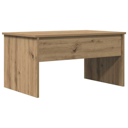 Tavolino Salotto Rovere Artigianale 80x50,5x41,5 cm Truciolato | homemem39