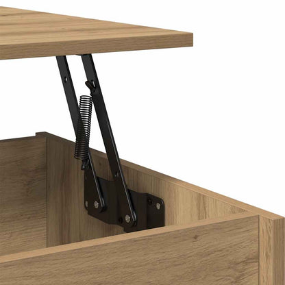 Tavolino Salotto Rovere Artigianale 80x50,5x41,5 cm Truciolato | homemem39