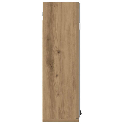 Mobile da Bagno Specchio Rovere Artigianale Legno Multistrato | homemem39