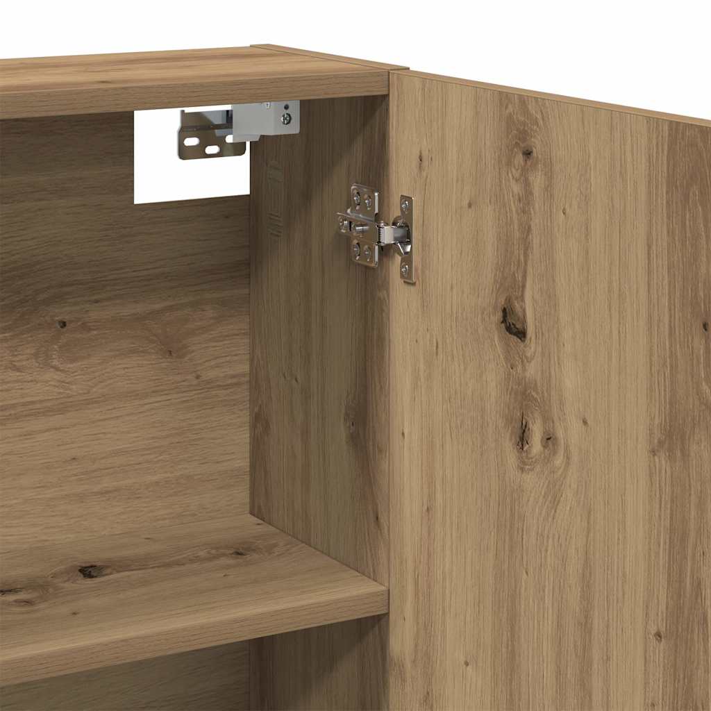 Mobile da Bagno Specchio Rovere Artigianale Legno Multistrato | homemem39