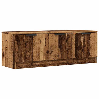 Mobile Porta TV Legno Vecchio 102x35x36,5 cm Legno Multistrato - homemem39