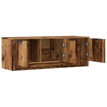 Mobile Porta TV Legno Vecchio 102x35x36,5 cm Legno Multistrato - homemem39