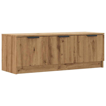 Mobile TV Marrone Artigianale 102x35x36,5 cm Legno Multistrato - homemem39