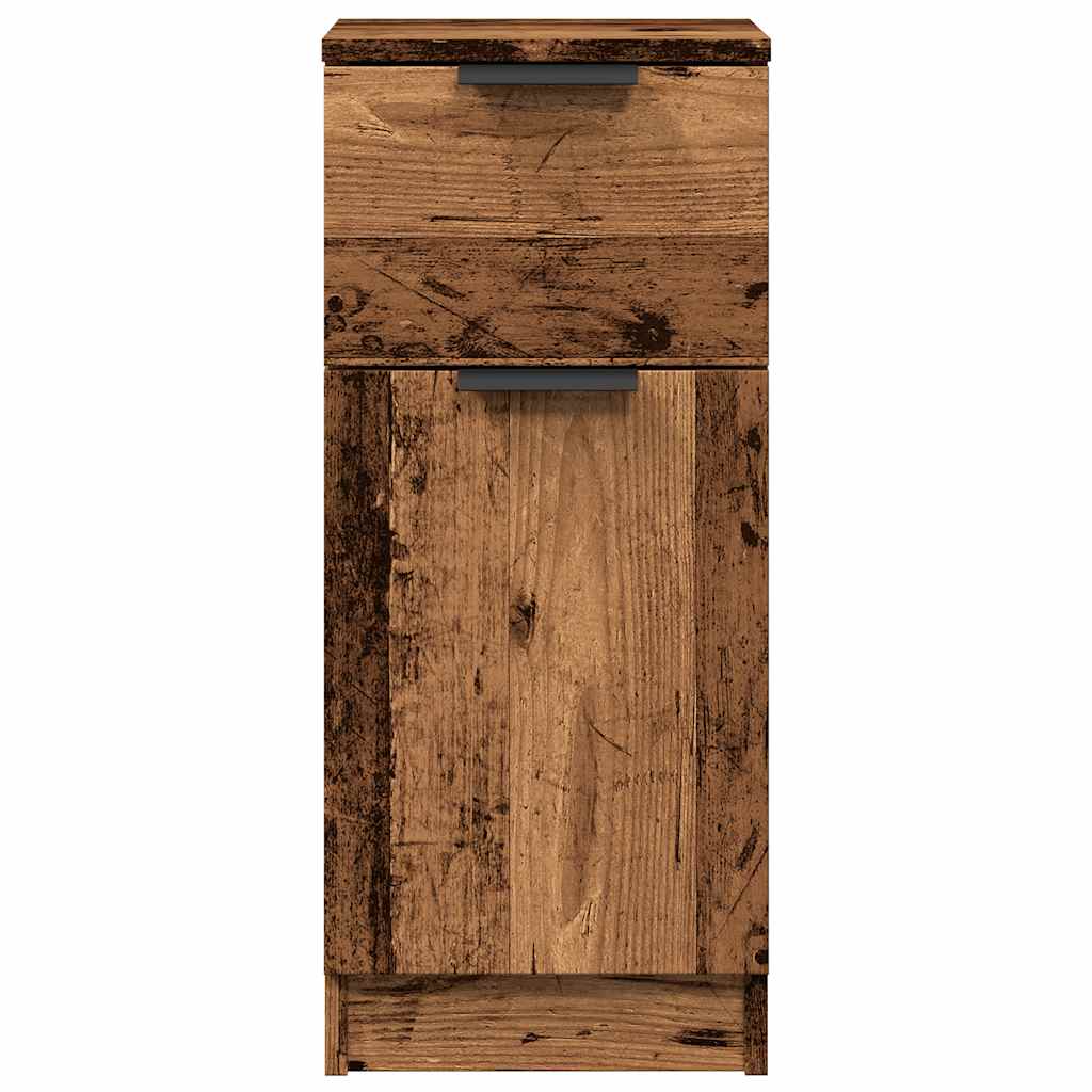 Credenza Legno Antico 30x30x70 cm in Legno Multistrato | homemem39