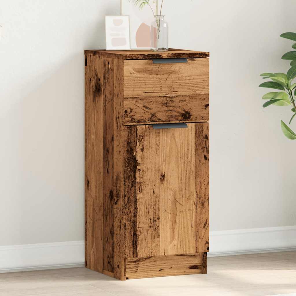 Credenza Legno Antico 30x30x70 cm in Legno Multistrato | homemem39