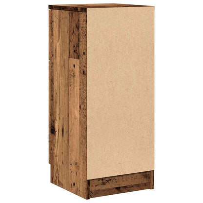 Credenze 2 pz Legno Antico 30x30x70 cm in Legno Multistrato - homemem39