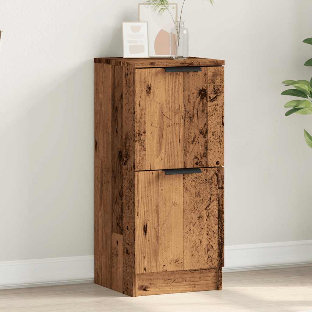 Credenza Legno Antico 30x30x70 cm in Legno Multistrato