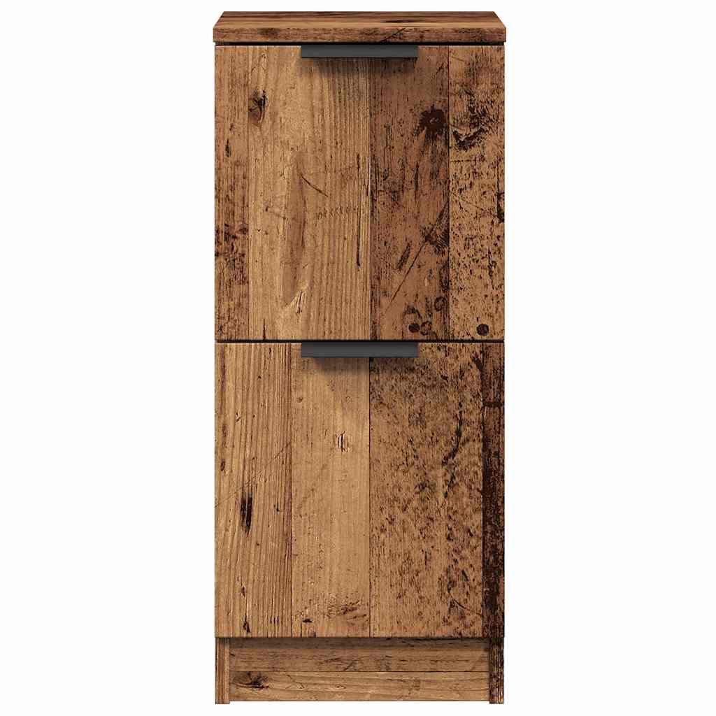 Credenza Legno Antico 30x30x70 cm in Legno Multistrato - homemem39