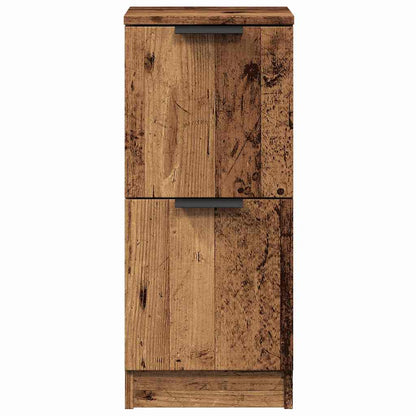 Credenza Legno Antico 30x30x70 cm in Legno Multistrato - homemem39