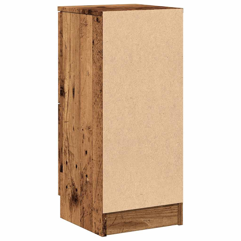 Credenza Legno Antico 30x30x70 cm in Legno Multistrato | homemem39