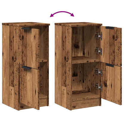 Credenza Legno Antico 30x30x70 cm in Legno Multistrato | homemem39