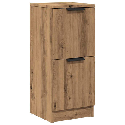 Credenza Rovere Artigianale 30x30x70 cm in Legno Multistrato - homemem39