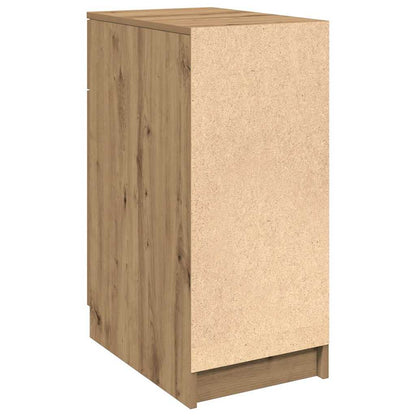 Scrivania Rovere Artigianale 34x36x50 cm in Legno Multistrato | homemem39