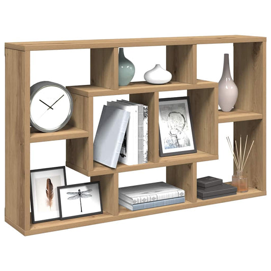 Mensola a Muro Rovere 85x16x52,5 cm in Legno Multistrato - homemem39
