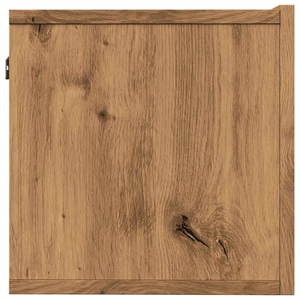 Mobili TV a Parete 2pz Rovere Artigianale 80x30x30 cm - homemem39