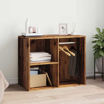Armadietto per Cosmetici Legno Antico 80x40x65 cm in Truciolato - homemem39