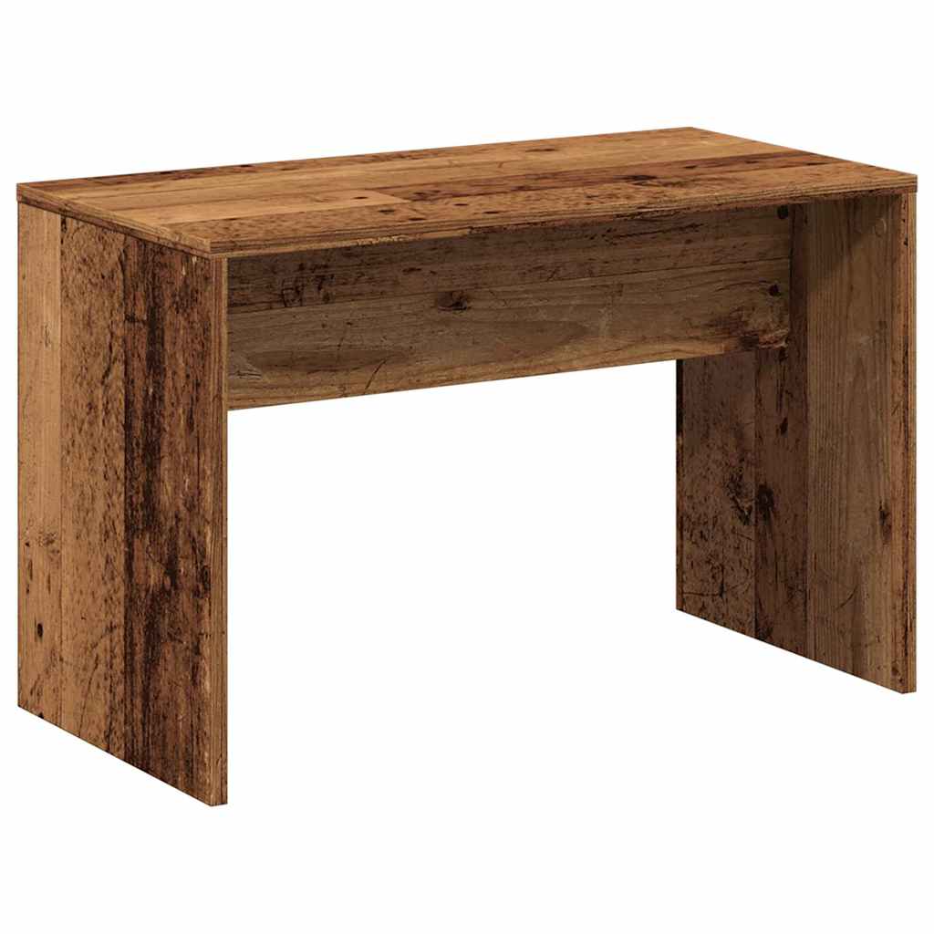 Sgabello da Toeletta Legno Vecchio 70x35x45cm Legno Multistrato