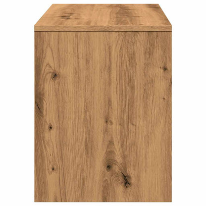 Sgabello da Toeletta Rovere Artigianale 70x35x45 cm Truciolato - homemem39