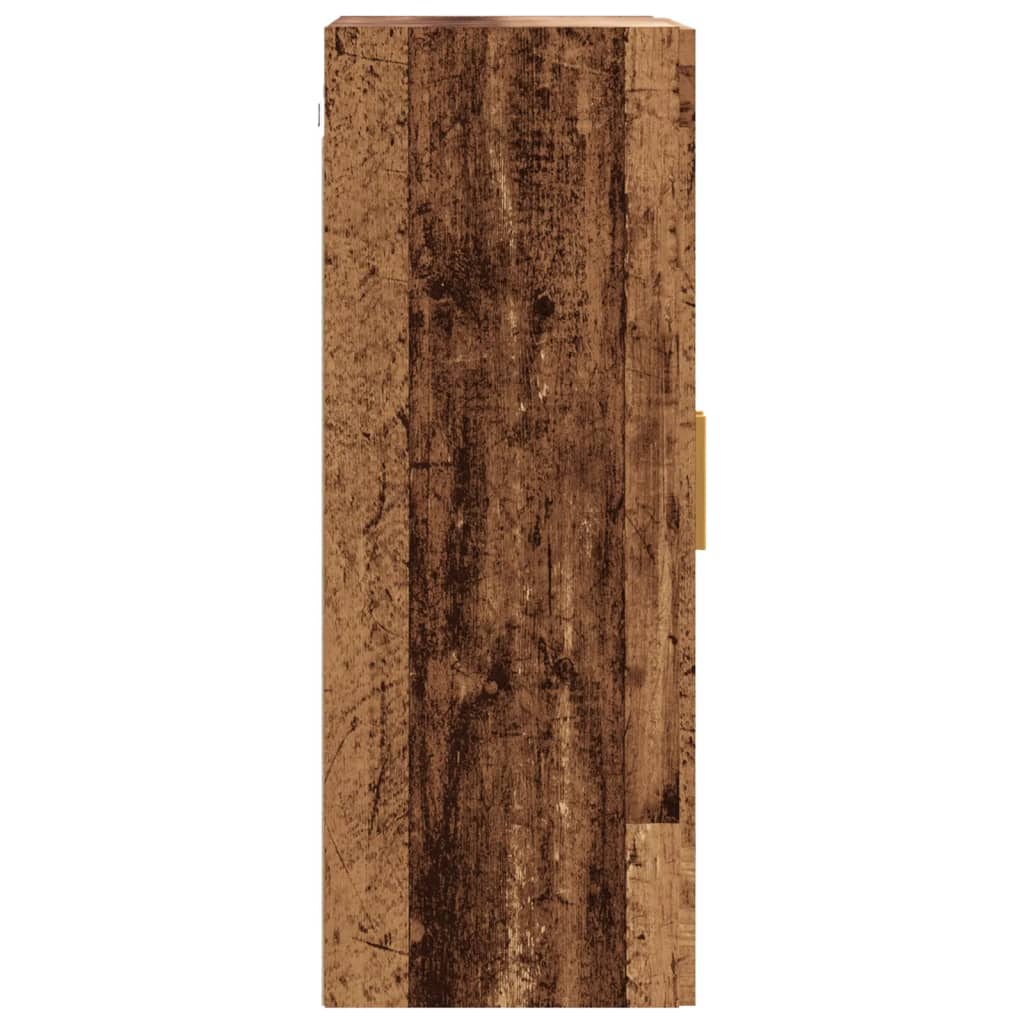 Armadietto Pensile a Parete Legno Antico 69,5x34x90 cm - homemem39