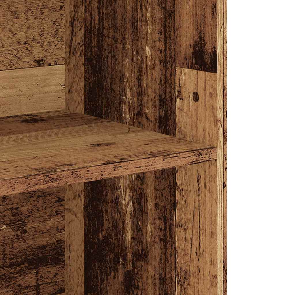 Armadietto Pensile Legno Antico 69,5x32,5x90 cm - homemem39