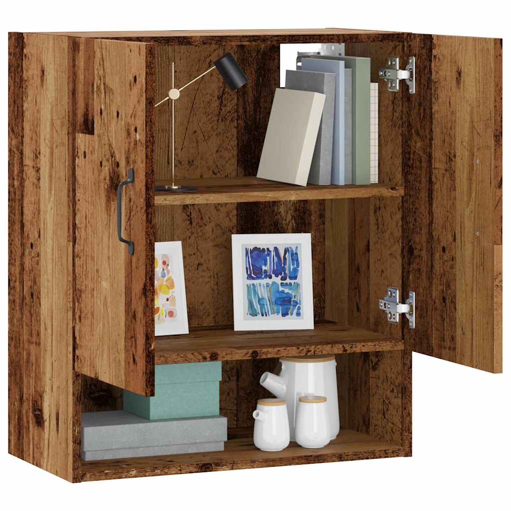 Armadietto a Muro Legno Antico 60x31x70 cm in Truciolato | homemem39