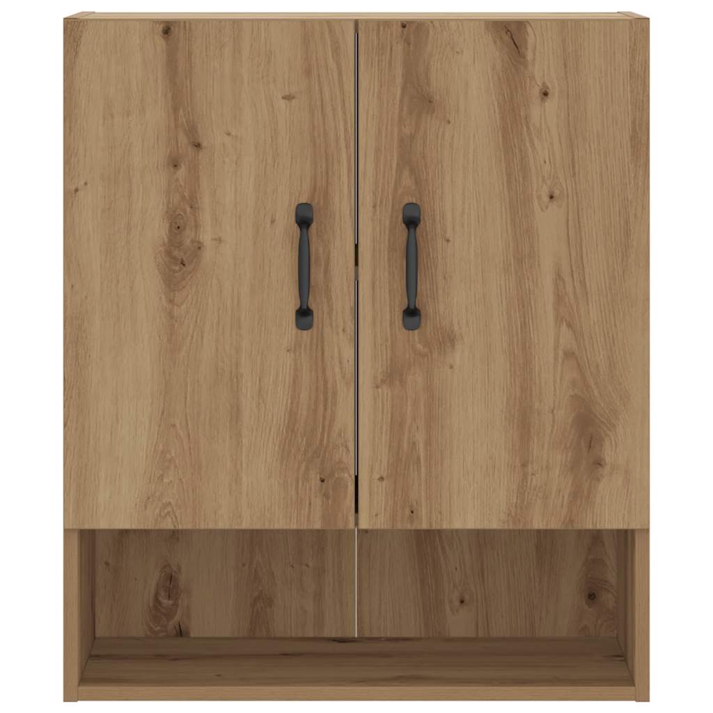 Armadietto a Muro Rovere Artigianale 60x31x70 cm in Truciolato | homemem39