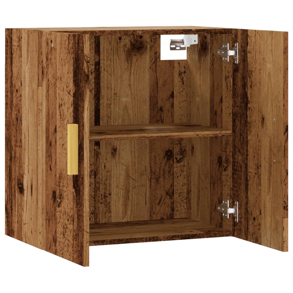 Armadietto a Muro Legno Vecchio 60x31x60 cm in Truciolato | homemem39
