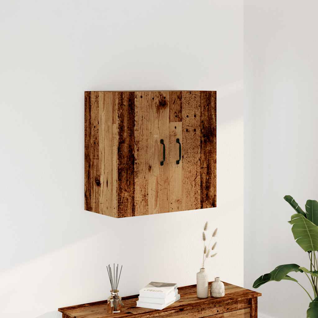 Armadietto a Muro Legno Vecchio 60x31x60 cm in Truciolato | homemem39