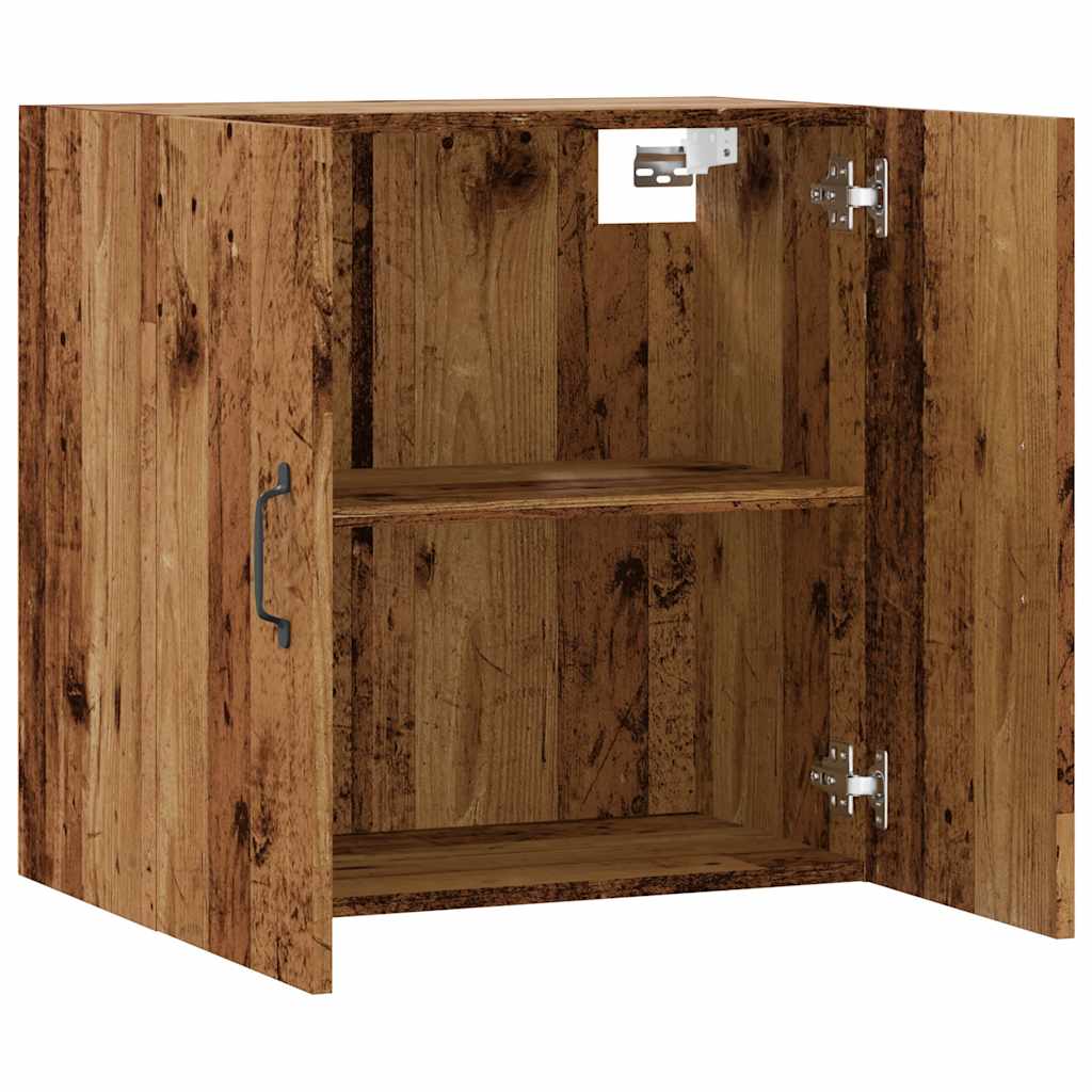 Armadietto a Muro Legno Vecchio 60x31x60 cm in Truciolato | homemem39