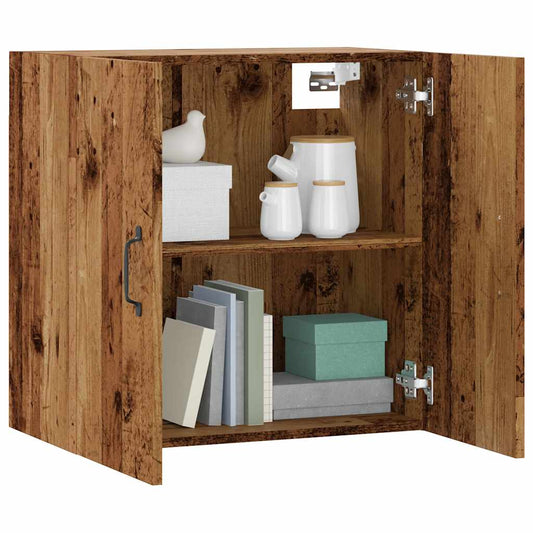 Armadietto a Muro Legno Vecchio 60x31x60 cm in Truciolato | homemem39