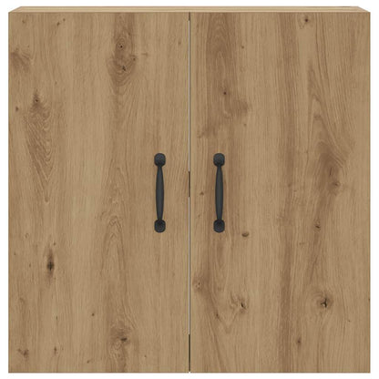 Armadietto a Muro Rovere Artigianale 60x31x60 cm in Truciolato | homemem39
